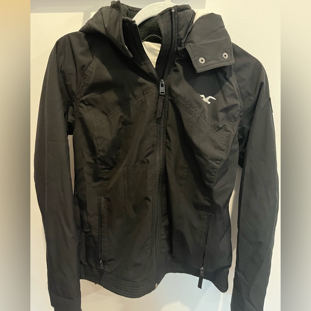 Hollister Black All-Weather Jacket
